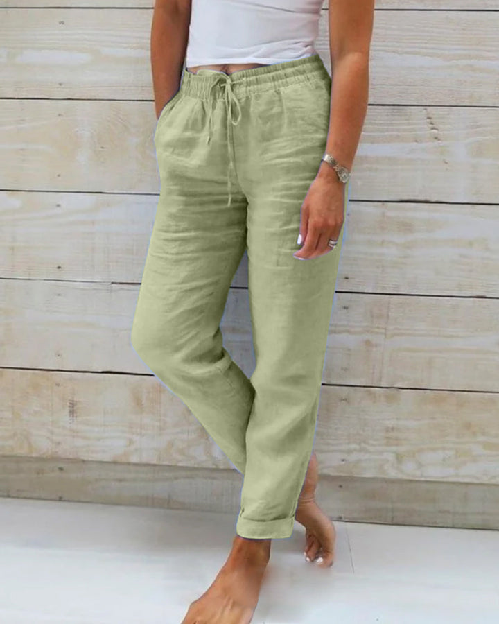 Pantalones de Algodón Allison™