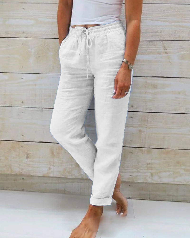 Pantalones de Algodón Allison™