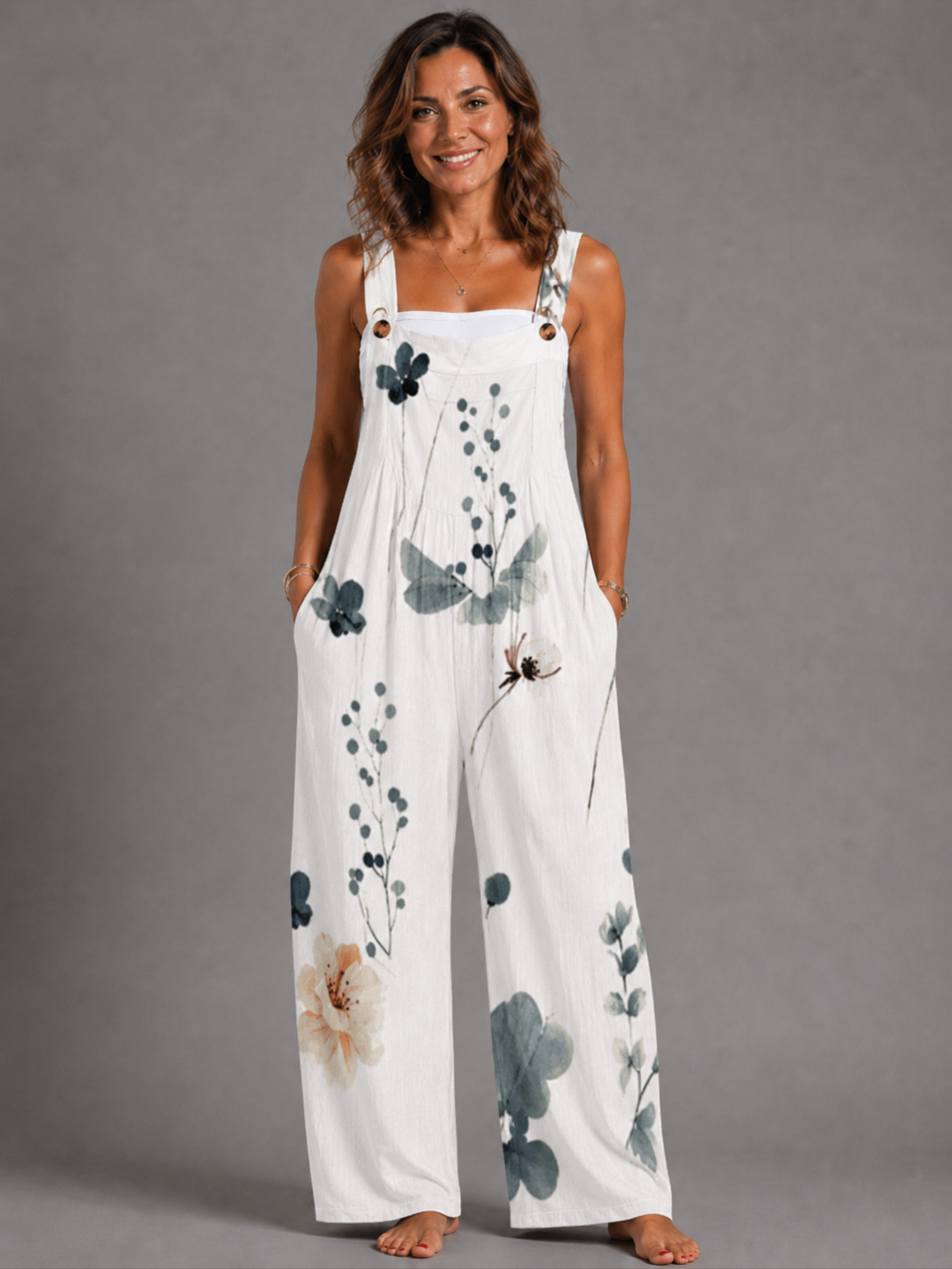 Niamh - Elegante mono oversize floral