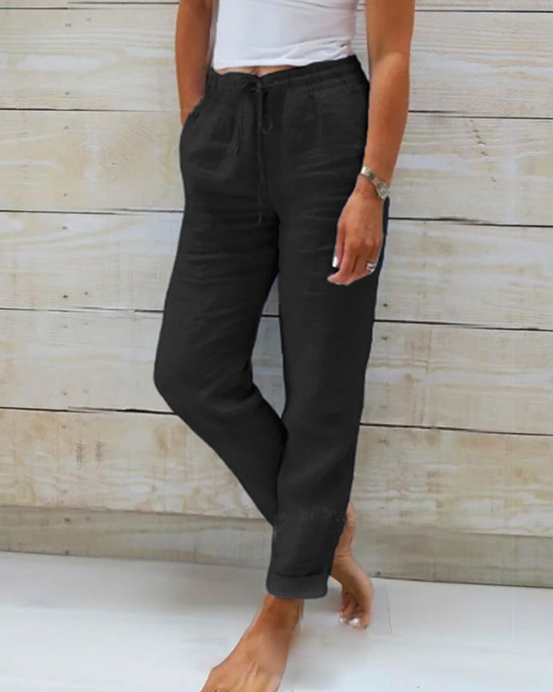 Pantalones de Algodón Allison™