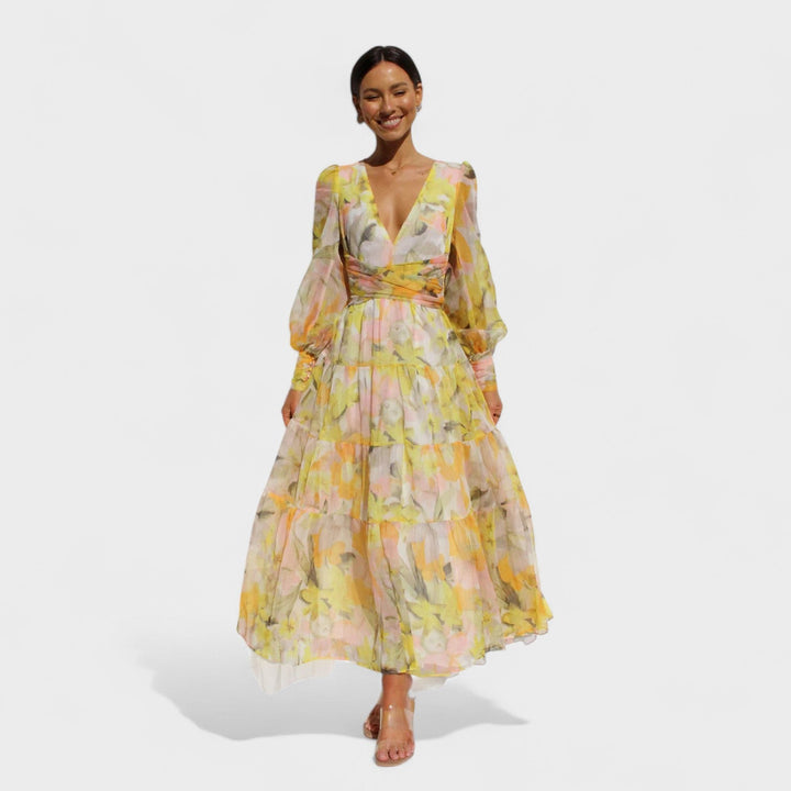 Vestido Floral Celeste™