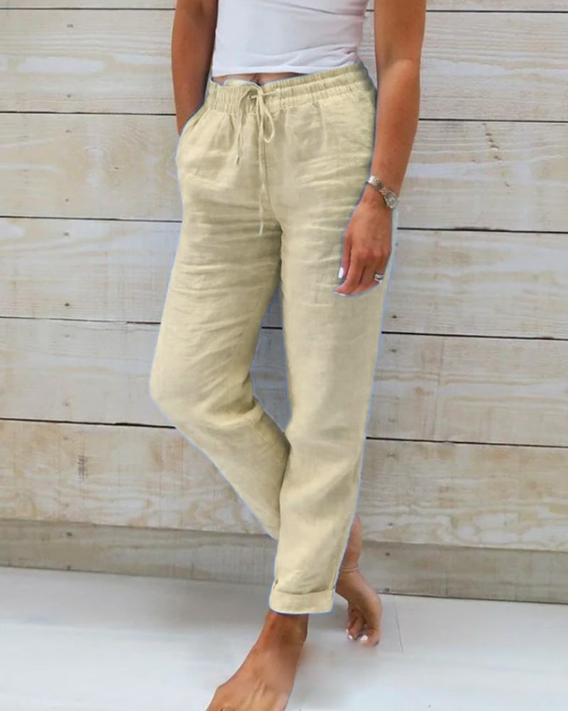 Pantalones de Algodón Allison™