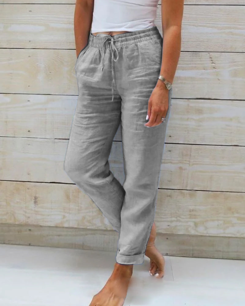 Pantalones de Algodón Allison™