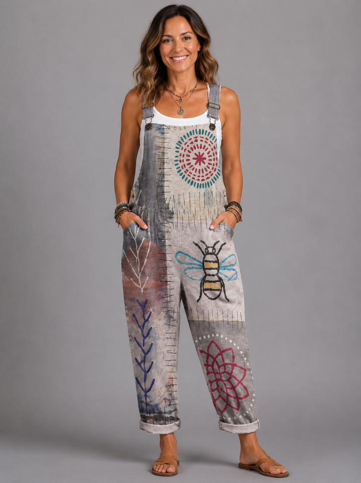 Inés - Mono artístico boho informal