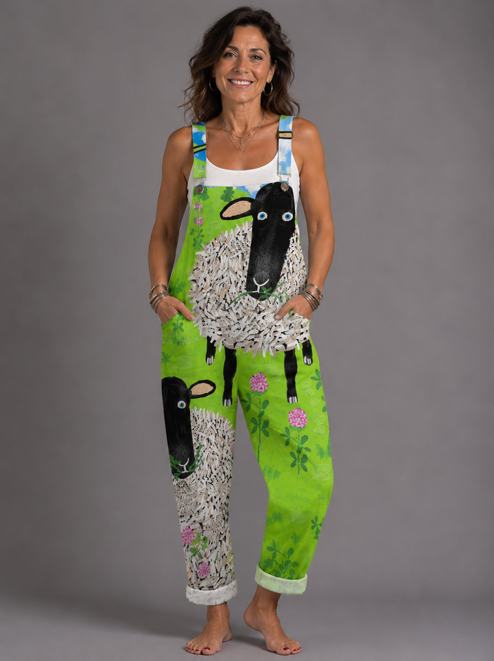 Shannon - Mono estampado con divertidas ovejas