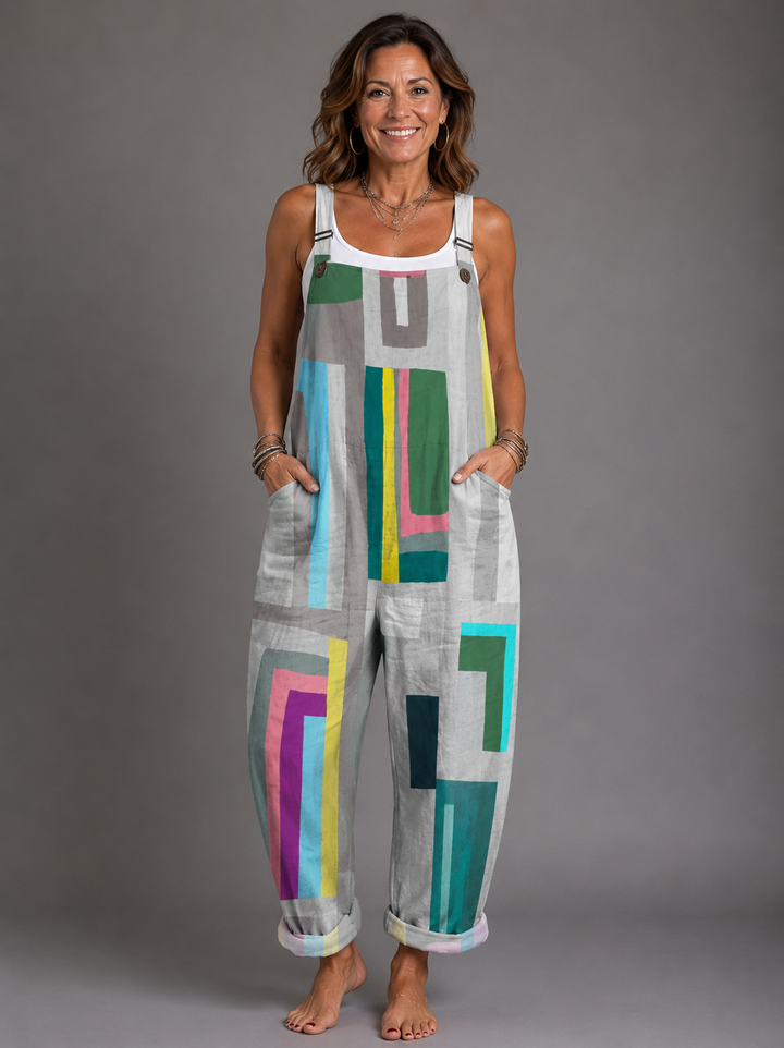 Fiona - Mono moderno con estampado geométrico