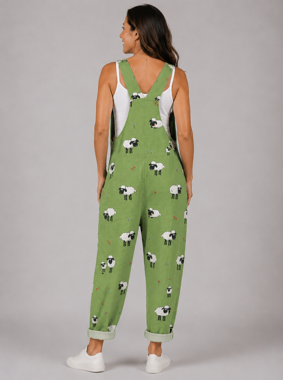 Eva - Mono estampado de ovejas