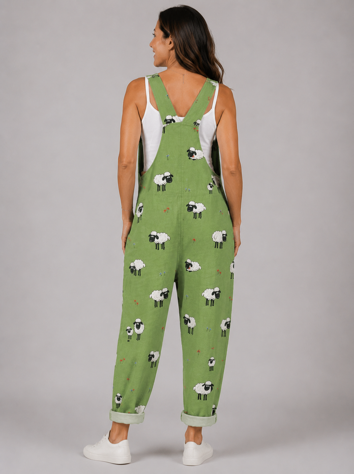 Eva - Mono estampado de ovejas