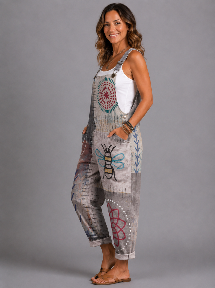 Inés - Mono artístico boho informal