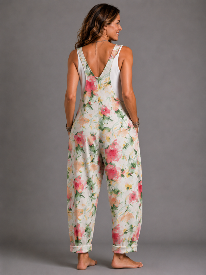 Eimear - Mono romántico con estampado en acuarela