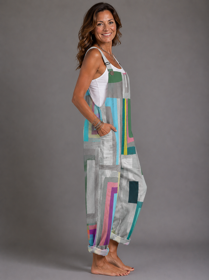 Fiona - Mono moderno con estampado geométrico