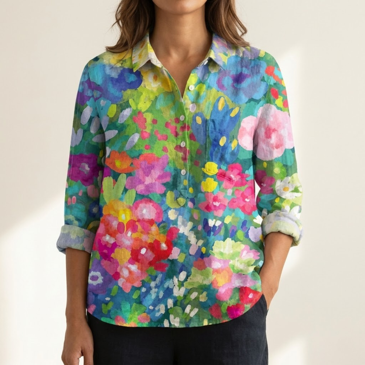 Blusa de Lino Leonor™
