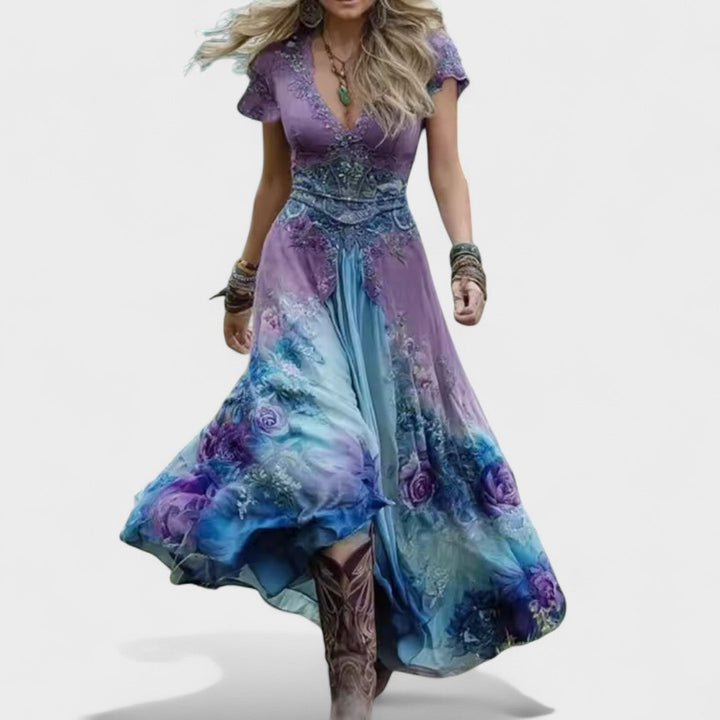 Vestido Fluido Celeste™