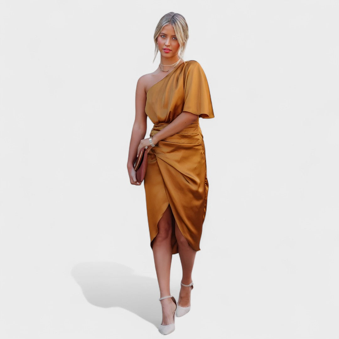 Vestido de Satén Cátia™