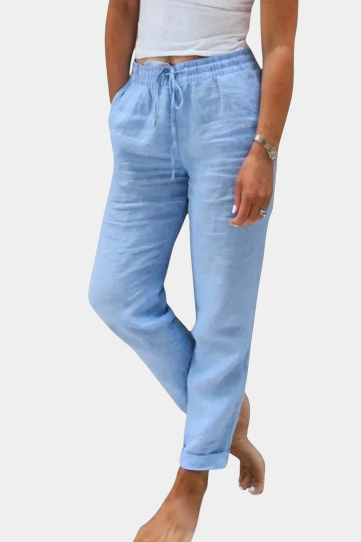 Pantalones de Lino Violeta™