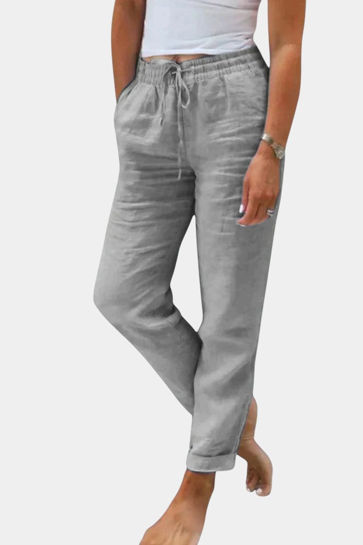 Pantalones de Lino Violeta™