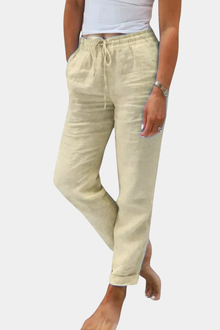Pantalones de Lino Violeta™