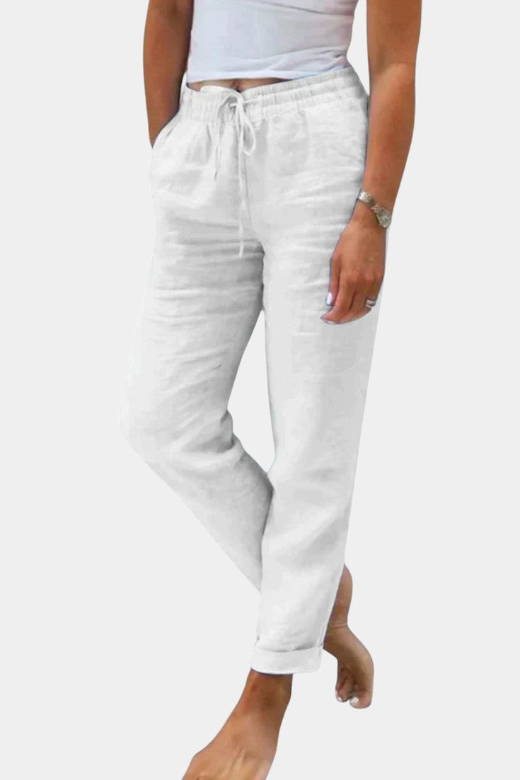 Pantalones de Lino Violeta™
