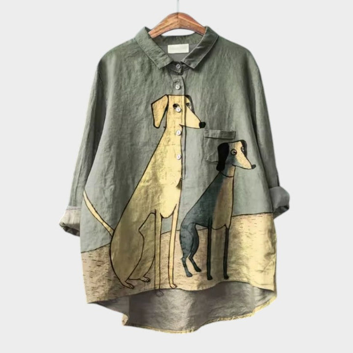 Blusa de Lino Palmira™